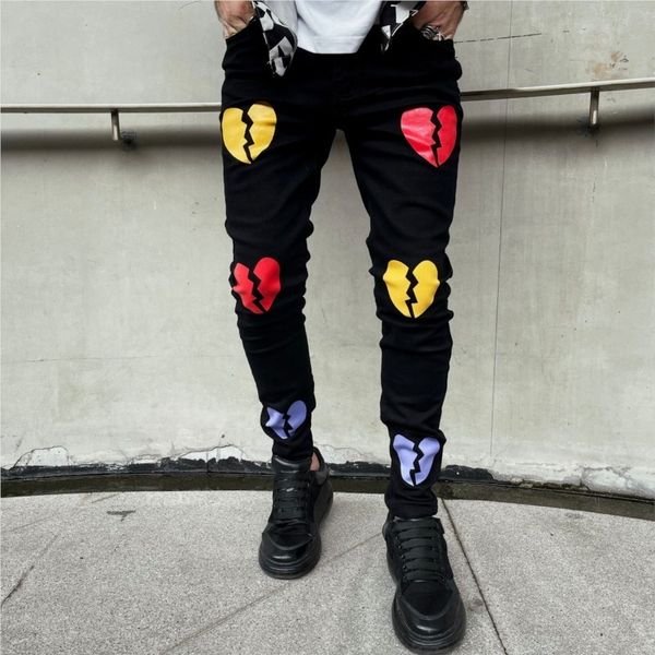 men's jeans fashion men's digital printing straight slim stretch jeans men casual jeans black skinny stretch denim pants jogging t, Blue
men's jeans fashion men's digital printing straight slim stretch jeans men casual jeans black skinny stretch denim pants jogging t, Blue