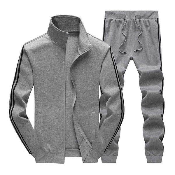 men's tracksuits kksky for men casual sportswear piece set mens clothing winter polyester gym man striped pantssets coats homme g221010, Gray
men's tracksuits kksky for men casual sportswear piece set mens clothing winter polyester gym man striped pantssets coats homme g221010, Gray