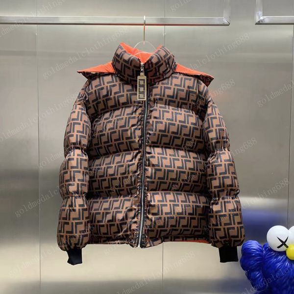designer women's down jacket autumn winter men's double sided fashion classic letter allover printing warm windproof coat, Black
designer women's down jacket autumn winter men's double sided fashion classic letter allover printing warm windproof coat, Black