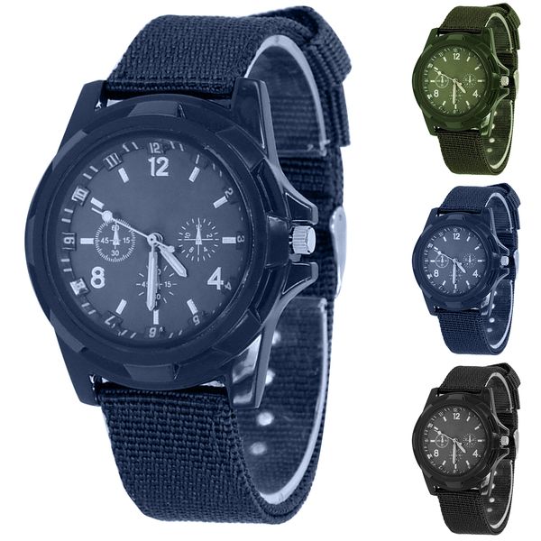dwaterproof waterproof men quartz watches army soldier military canvas strap fabric analogue watch sports wristwatches montres de luxe, Slivery;brown
dwaterproof waterproof men quartz watches army soldier military canvas strap fabric analogue watch sports wristwatches montres de luxe, Slivery;brown