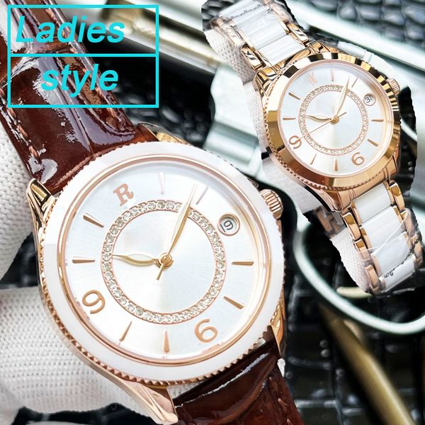 r luxury 34mm rose gold diamond ladies watches mechanical wrist watch genuine strap/316l steel ceramic strap new aaa automatic womens watch, Slivery;golden
r luxury 34mm rose gold diamond ladies watches mechanical wrist watch genuine strap/316l steel ceramic strap new aaa automatic womens watch, Slivery;golden