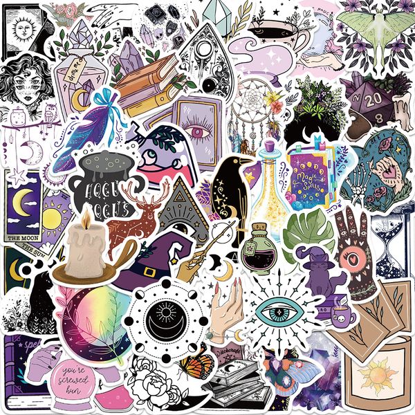 50pcs bohe witchy apothecary moon graffiti stickers witch sticker astrology tarot goth waterproof toy decals
50pcs bohe witchy apothecary moon graffiti stickers witch sticker astrology tarot goth waterproof toy decals