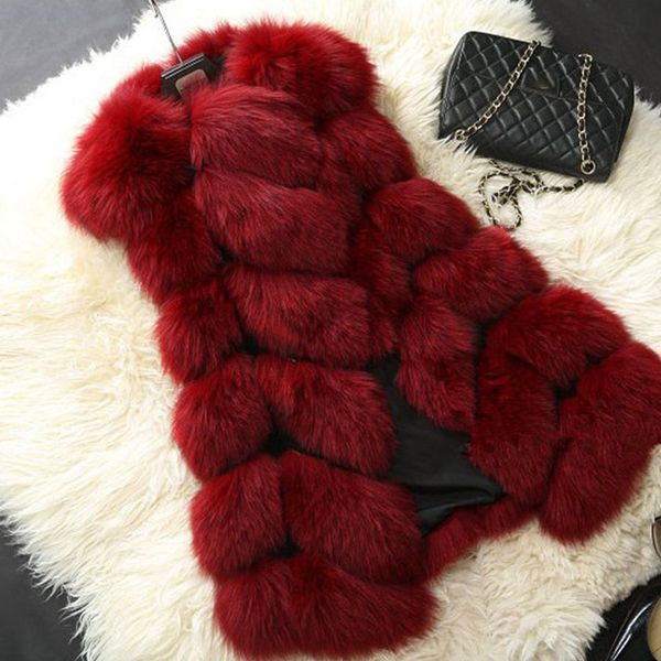 women coat thanksgiving gift winter outdoor warmth faux fox fur coats medium and long multicolor fur vest jacket leisure fashion casual stre, Black
women coat thanksgiving gift winter outdoor warmth faux fox fur coats medium and long multicolor fur vest jacket leisure fashion casual stre, Black