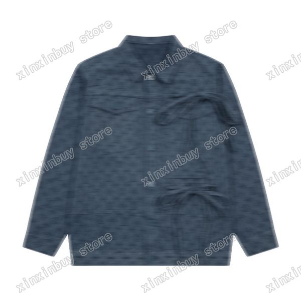 xinxinbuy men designer coat jacket denim jacquard letter long sleeve women red black khaki blue s-2xl, Black;brown
xinxinbuy men designer coat jacket denim jacquard letter long sleeve women red black khaki blue s-2xl, Black;brown