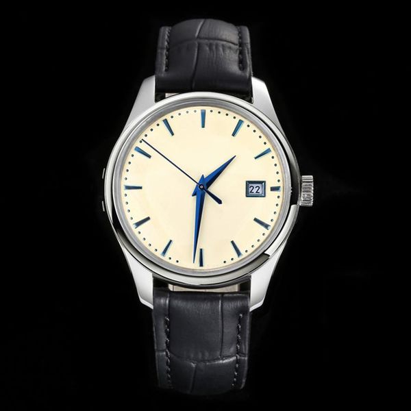 business mens wrist watch gentleman classic cow leather band 39mm slightly convex blue treasure wristwatches mirror dust proof design mechan, Slivery;brown
business mens wrist watch gentleman classic cow leather band 39mm slightly convex blue treasure wristwatches mirror dust proof design mechan, Slivery;brown