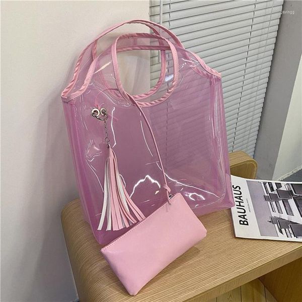 evening bags fashion transparent bag summer jelly large shoulder pvc ladies leisure beach composite tote wallet
evening bags fashion transparent bag summer jelly large shoulder pvc ladies leisure beach composite tote wallet