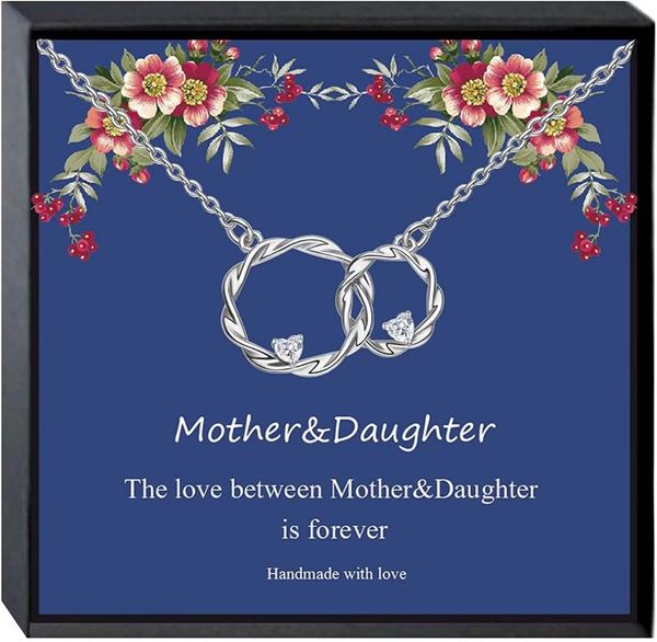 s925 silver infinity circles necklaces for women mother & daughter pendant necklace mom jewelry gift
s925 silver infinity circles necklaces for women mother & daughter pendant necklace mom jewelry gift
