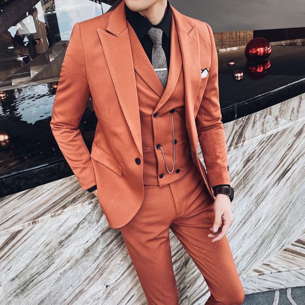 men's suits blazers jacketvestpants british style men's business suits male slim fit tuxedo formal dinnerhighgrade groom wedding d, White;black
men's suits blazers jacketvestpants british style men's business suits male slim fit tuxedo formal dinnerhighgrade groom wedding d, White;black