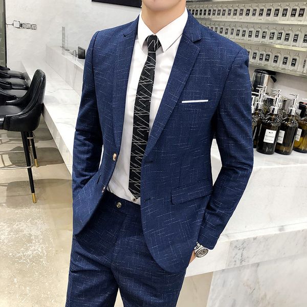 men's suits blazers style male autumn slim fit leisure pure cotton business suitmen's fashion pure color two suits groom's we, White;black
men's suits blazers style male autumn slim fit leisure pure cotton business suitmen's fashion pure color two suits groom's we, White;black