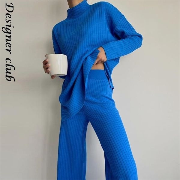 womens two piece pants women knitted outfits 2 piece set casual contrast color pullover hight waist pants suit autumn winter sweater suits, White
womens two piece pants women knitted outfits 2 piece set casual contrast color pullover hight waist pants suit autumn winter sweater suits, White