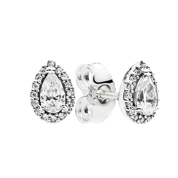 925 sterling silver sparkling teardrop stud earring women girls wedding jewelry with original box for pandora rose gold cz diamond girlfrien, Golden;silver
925 sterling silver sparkling teardrop stud earring women girls wedding jewelry with original box for pandora rose gold cz diamond girlfrien, Golden;silver
