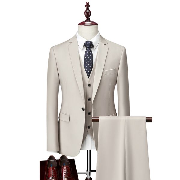 men's suits blazers classic men singlebutton suit custom business suit three piece slim large size men groom wedding dress tuxedo 22100, White;black
men's suits blazers classic men singlebutton suit custom business suit three piece slim large size men groom wedding dress tuxedo 22100, White;black