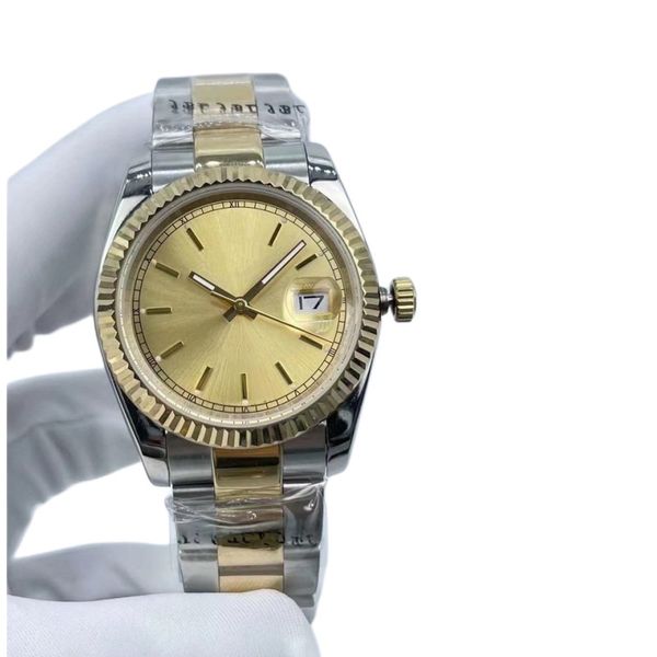 designer mens watch 36mm/41mm fluted bezel calendar dial for movement stainless steel strap and case self-winding sapphire glass wristwatch, Slivery;brown
designer mens watch 36mm/41mm fluted bezel calendar dial for movement stainless steel strap and case self-winding sapphire glass wristwatch, Slivery;brown