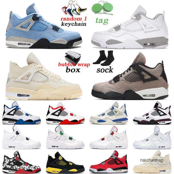with original box 4 taupe haze men women basketball shoes 4s university blue fire red black cat white oreo mens trainer sports sneakers jord
with original box 4 taupe haze men women basketball shoes 4s university blue fire red black cat white oreo mens trainer sports sneakers jord