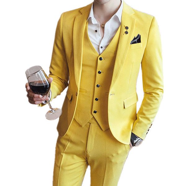 men's suits blazers 3 pieces suits fashion men's casual boutique business pants male wedding groom dress blazer jacket coat trouse, White;black
men's suits blazers 3 pieces suits fashion men's casual boutique business pants male wedding groom dress blazer jacket coat trouse, White;black