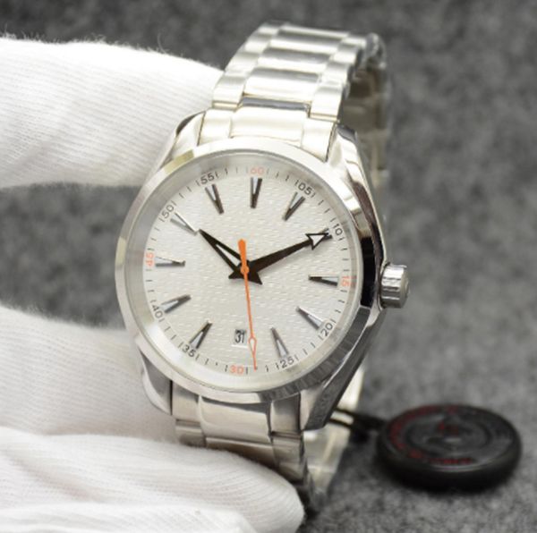 new 2022 mens watches style white dial watch 42mm automatic mechanical stainless steel glass back sports sea montres de luxe christmas gifts, Slivery;brown
new 2022 mens watches style white dial watch 42mm automatic mechanical stainless steel glass back sports sea montres de luxe christmas gifts, Slivery;brown