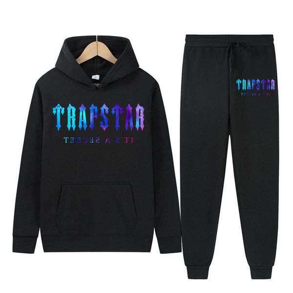 men's tracksuits autumn winter tracksuit men women trapstar printed sportswear colors warm twopiece loose hooded sweaterpants couple se, Gray
men's tracksuits autumn winter tracksuit men women trapstar printed sportswear colors warm twopiece loose hooded sweaterpants couple se, Gray
