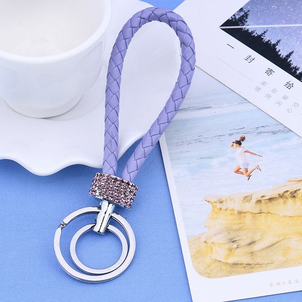 2022 keychains diamond encrusted leather rope flash drill creative car bag key chain fashionable birthday gift accessories hand metal fittin, Silver
2022 keychains diamond encrusted leather rope flash drill creative car bag key chain fashionable birthday gift accessories hand metal fittin, Silver