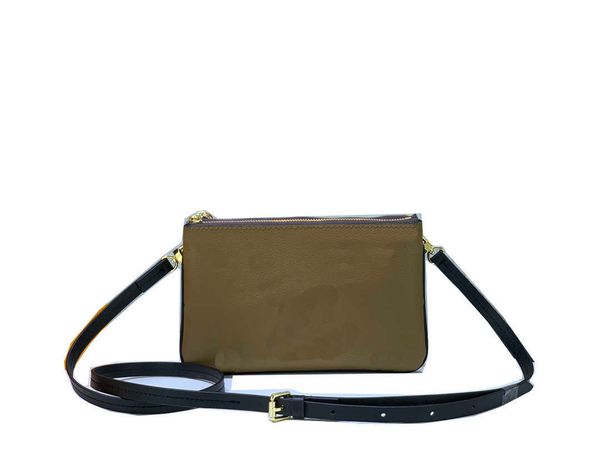 double zip pochette bag highh qualityy classi cwallets woman fashion designers clutch purses bags monogrames clemence long wallet card holde, Red;black
double zip pochette bag highh qualityy classi cwallets woman fashion designers clutch purses bags monogrames clemence long wallet card holde, Red;black