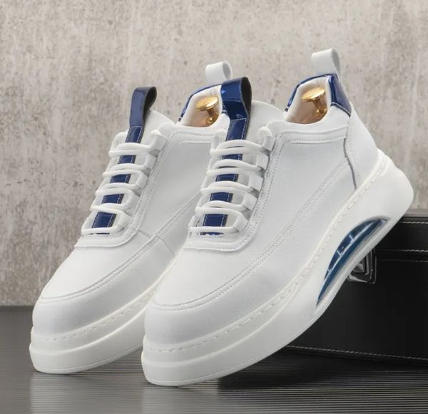 men casual shoes platform sneakers air buffer men cushion white chunky designer, Black
men casual shoes platform sneakers air buffer men cushion white chunky designer, Black