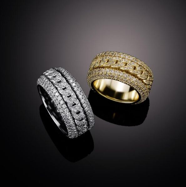 hip hop band rings european and american style miami cuban chain devise ice cravejado aaa cubic zircon ring jewelry, Silver
hip hop band rings european and american style miami cuban chain devise ice cravejado aaa cubic zircon ring jewelry, Silver