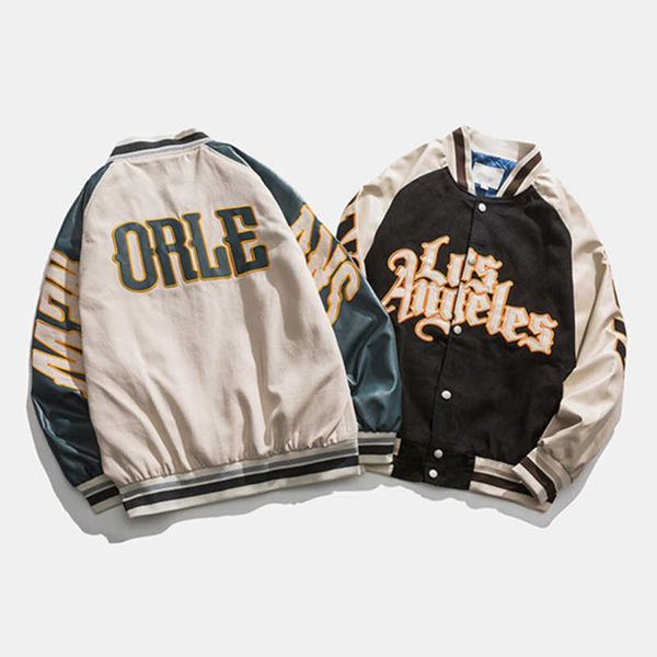 women's jackets women embroidery baseball jacket hip hop men couple coat streetwear harajuku pu leather oversize varsity bomber jackets, Black;brown
women's jackets women embroidery baseball jacket hip hop men couple coat streetwear harajuku pu leather oversize varsity bomber jackets, Black;brown