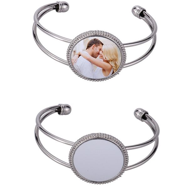 sublimation blank cuff bracelet designer gold mens bracelets for woman transfer printing alloy round silver couples bracelets valentines day, White
sublimation blank cuff bracelet designer gold mens bracelets for woman transfer printing alloy round silver couples bracelets valentines day, White