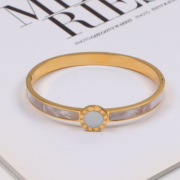 shell bracelet designer bracelets luxury jewelry women bangle fashion accessories titanium steel alloy gold-plated never fade not allergic, Black
shell bracelet designer bracelets luxury jewelry women bangle fashion accessories titanium steel alloy gold-plated never fade not allergic, Black