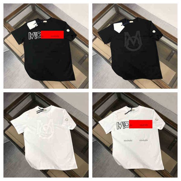 2022monclair summer new men's leisure simple printing short sleeved cotton fashion breathable t-shirt fashion, White;black
2022monclair summer new men's leisure simple printing short sleeved cotton fashion breathable t-shirt fashion, White;black