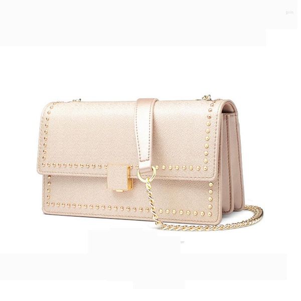 evening bags messenger bag female fashion and shoulder real cowhide all-match simple rivet texture chain small
evening bags messenger bag female fashion and shoulder real cowhide all-match simple rivet texture chain small