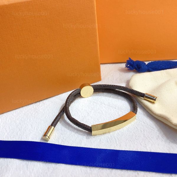 charm luxury bracelets classic letter plaid leather rope gold silver buckle beads hand rope mens and womens couple bracelet retro fashion pa, Golden;silver
charm luxury bracelets classic letter plaid leather rope gold silver buckle beads hand rope mens and womens couple bracelet retro fashion pa, Golden;silver