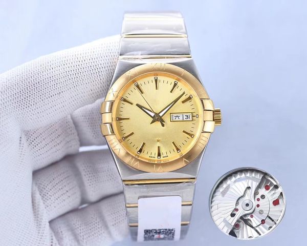 luxury mens watches imported fully automatic mechanical movement 8500 sapphire mirror 316l fine steel case 38mm luminous c1, Slivery;brown
luxury mens watches imported fully automatic mechanical movement 8500 sapphire mirror 316l fine steel case 38mm luminous c1, Slivery;brown