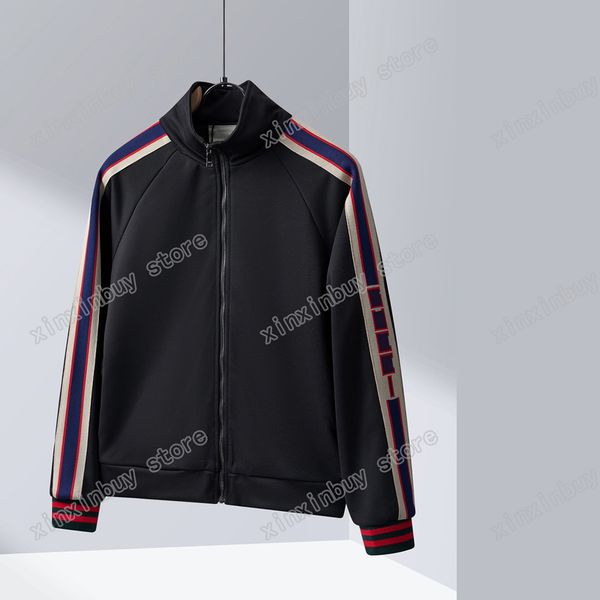 xinxinbuy men designer coat jacket sets jacquard webbing long sleeve women red black khaki blue m-2xl, Black;brown
xinxinbuy men designer coat jacket sets jacquard webbing long sleeve women red black khaki blue m-2xl, Black;brown