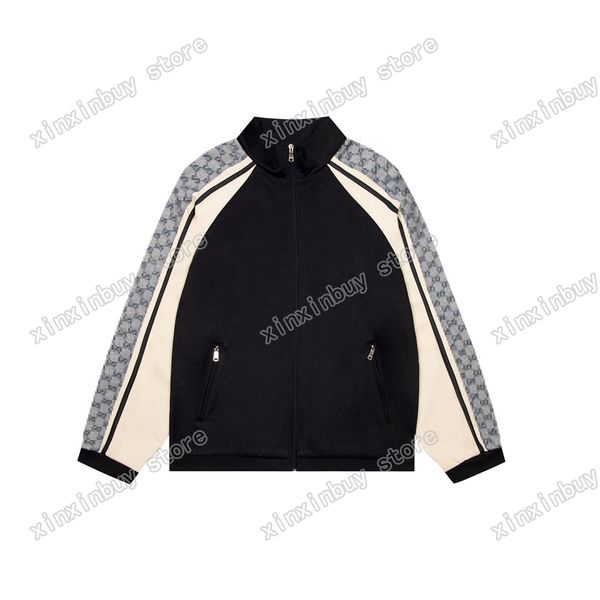 xinxinbuy men designer coat jacket sets print letter side webbing long sleeve women red black khaki blue xs-2xl, Black;brown
xinxinbuy men designer coat jacket sets print letter side webbing long sleeve women red black khaki blue xs-2xl, Black;brown