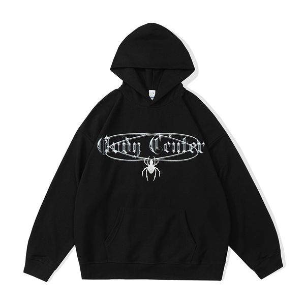 mens hoodie streetwear sweatshirt y2k spider print hooded 2022 harajuku fashion casual cotton punk gotic pullover, Black
mens hoodie streetwear sweatshirt y2k spider print hooded 2022 harajuku fashion casual cotton punk gotic pullover, Black