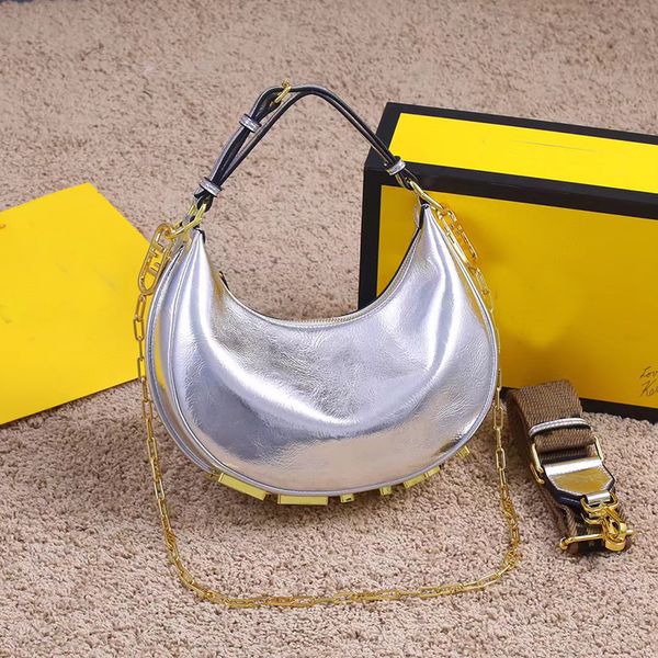 luxuries designer bag moonlight armpit handbag leather half-moon bag with large metal decoration fashion classic women's shoulder cross
luxuries designer bag moonlight armpit handbag leather half-moon bag with large metal decoration fashion classic women's shoulder cross