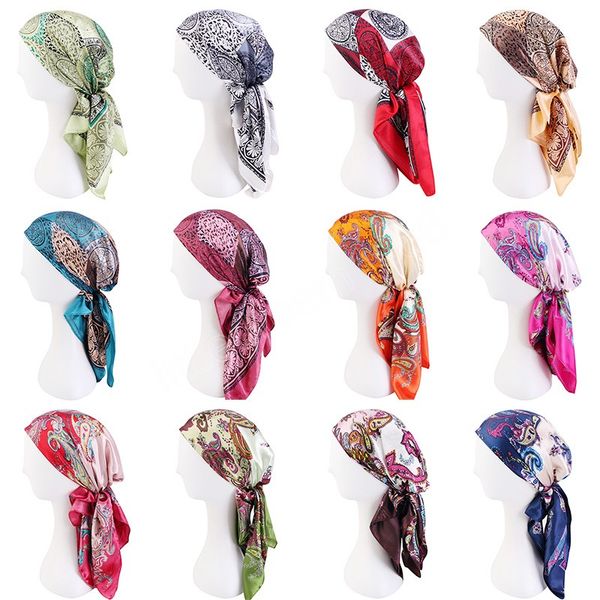 fashion paisley pattern satin bandanas headscarf turban gorgeous square towel for women smooth head wrap retro shawl hair accessories, Blue;gray
fashion paisley pattern satin bandanas headscarf turban gorgeous square towel for women smooth head wrap retro shawl hair accessories, Blue;gray