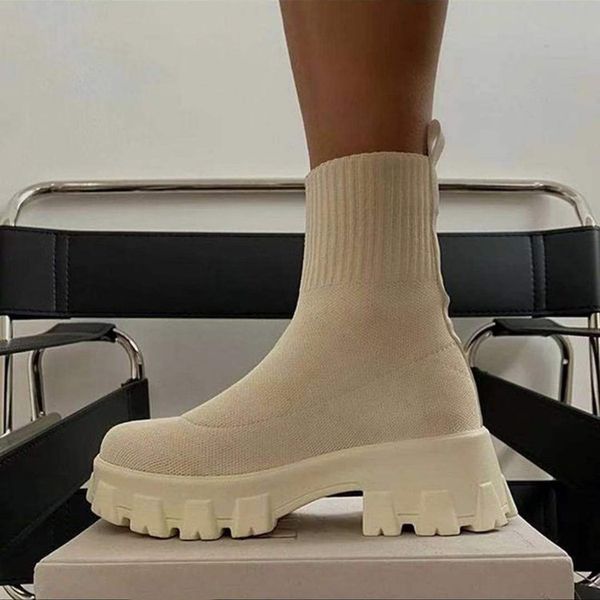2022 knitting womens ankle boots fashion breathable big size eur 43 boots for ladies european and american popular style no box, Black
2022 knitting womens ankle boots fashion breathable big size eur 43 boots for ladies european and american popular style no box, Black