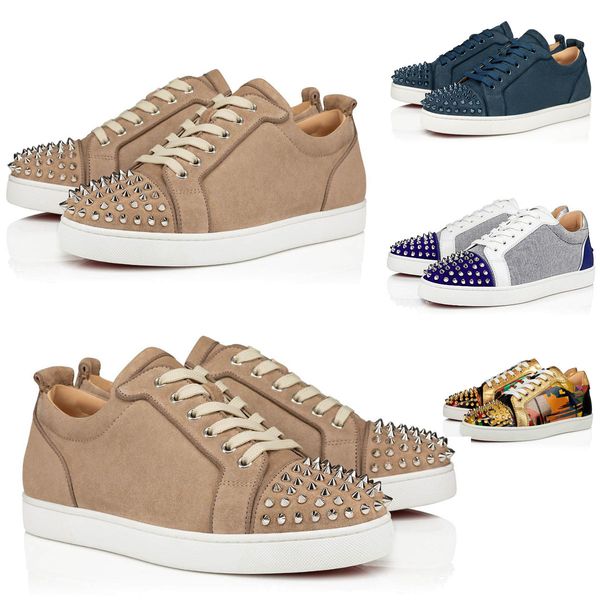 luxury brand women men casual shoes spikes sneaker junior spike reds sole homme sneakers junior orlatos flats flat black genuine leather lac
luxury brand women men casual shoes spikes sneaker junior spike reds sole homme sneakers junior orlatos flats flat black genuine leather lac
