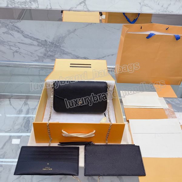 brand designer bags handbags chain 3pcs embossing shoulder bag fashion pochette purses cross body messenger wallet tote bag
brand designer bags handbags chain 3pcs embossing shoulder bag fashion pochette purses cross body messenger wallet tote bag