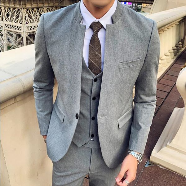 men's suits blazers jacketvestpants sinicism men spring business suitsmale groom's wedding dress 3 pieces leisure blazers s3xl 221, White;black
men's suits blazers jacketvestpants sinicism men spring business suitsmale groom's wedding dress 3 pieces leisure blazers s3xl 221, White;black