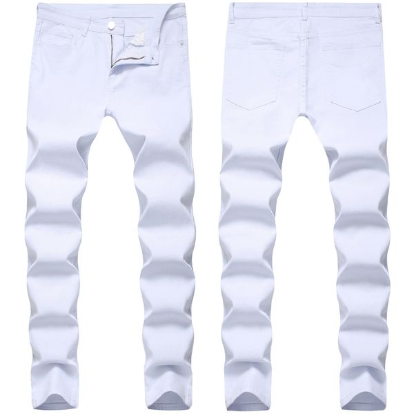men's jeans style men's white slim fit jeans fashion stretch casual skinny jeans men pencil pants cotton denim trousers male 2840, Blue
men's jeans style men's white slim fit jeans fashion stretch casual skinny jeans men pencil pants cotton denim trousers male 2840, Blue