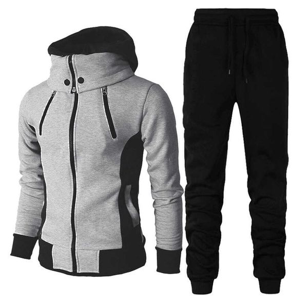 men's tracksuits men casual tracksuit spring new two piece sets sportswear jogger outfit set hoodiespants male sports suit clothing g22, Gray
men's tracksuits men casual tracksuit spring new two piece sets sportswear jogger outfit set hoodiespants male sports suit clothing g22, Gray