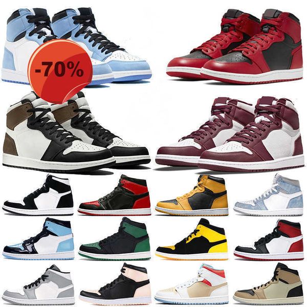 mens 1 high og basketball shoes mens trainers sports sneakers bordeaux brotherhood dark mocha bubble gum chicago obsidian fragment shadow
mens 1 high og basketball shoes mens trainers sports sneakers bordeaux brotherhood dark mocha bubble gum chicago obsidian fragment shadow