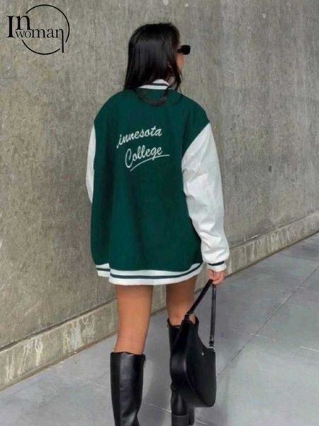 women's jackets inwoman autumn patchwork varsity jackets casual outfit for women 2022 long sleeve button up baseball coats female fashi, Black;brown
women's jackets inwoman autumn patchwork varsity jackets casual outfit for women 2022 long sleeve button up baseball coats female fashi, Black;brown
