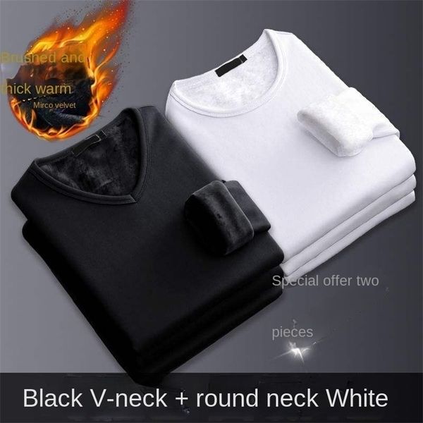 men's thermal underwear shirt men v neck fleece sport autumn thermo clothing comfortable warm long-sleeved 5xl 221010, Black;white
men's thermal underwear shirt men v neck fleece sport autumn thermo clothing comfortable warm long-sleeved 5xl 221010, Black;white