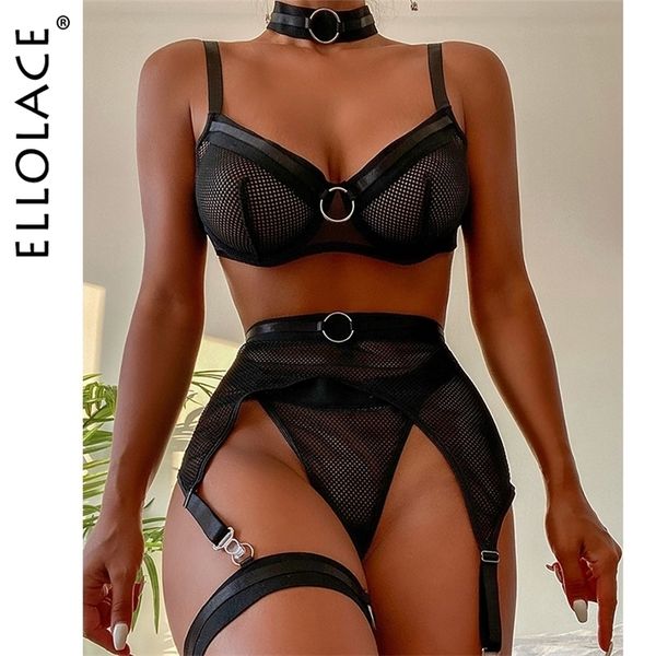 set ellolace fourpiece set erotic lingerie transparent bra kit push up see through lace langerie mesh seamless underwear garters 221010, Red;black
set ellolace fourpiece set erotic lingerie transparent bra kit push up see through lace langerie mesh seamless underwear garters 221010, Red;black
