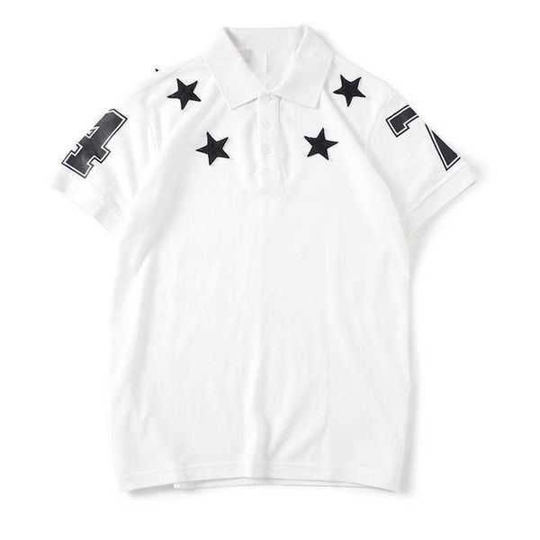 new arrival mens t shirts fashion men women shirts star pattern print stylist tees size s-xxl, White;black
new arrival mens t shirts fashion men women shirts star pattern print stylist tees size s-xxl, White;black