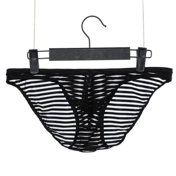wholesale mans underpants striped briefs low rise see through briefs underwear for young boys nyk-204, Black;white
wholesale mans underpants striped briefs low rise see through briefs underwear for young boys nyk-204, Black;white