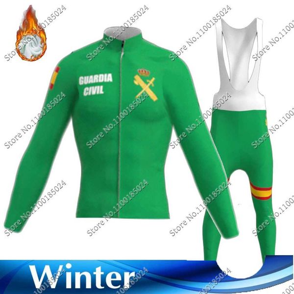 cycling jersey sets 2022 winter spain civil guard team cycling jersey set mens green clothing suit long sleeve mtb bike road pants bib ropa, Black;red
cycling jersey sets 2022 winter spain civil guard team cycling jersey set mens green clothing suit long sleeve mtb bike road pants bib ropa, Black;red